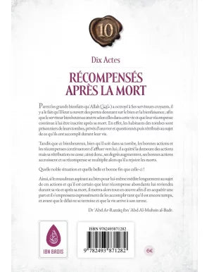 10 oeuvres à la récompense continue après la mort - al-Badr - Ibn Badis