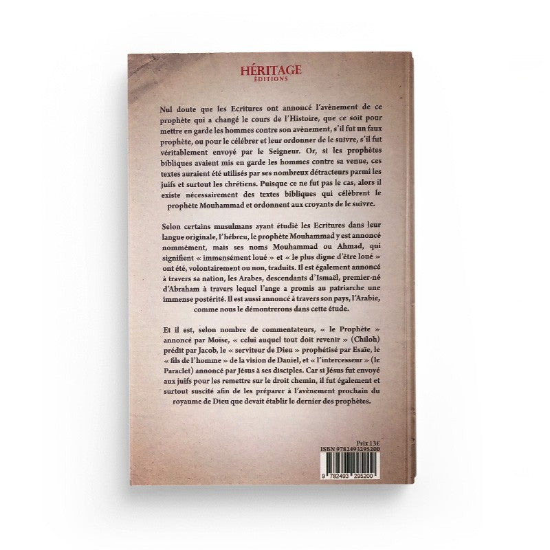Mouhammad est-il un prophète ? Rachid Maach - Editions Héritage