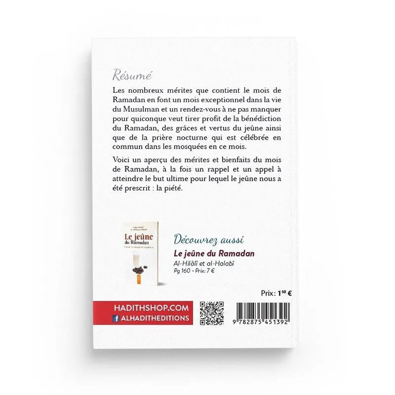 Les mérites du jeûne et de la prière nocturne du Ramadan - ‘abd al-‘azîz ibn Bâz- al hadith