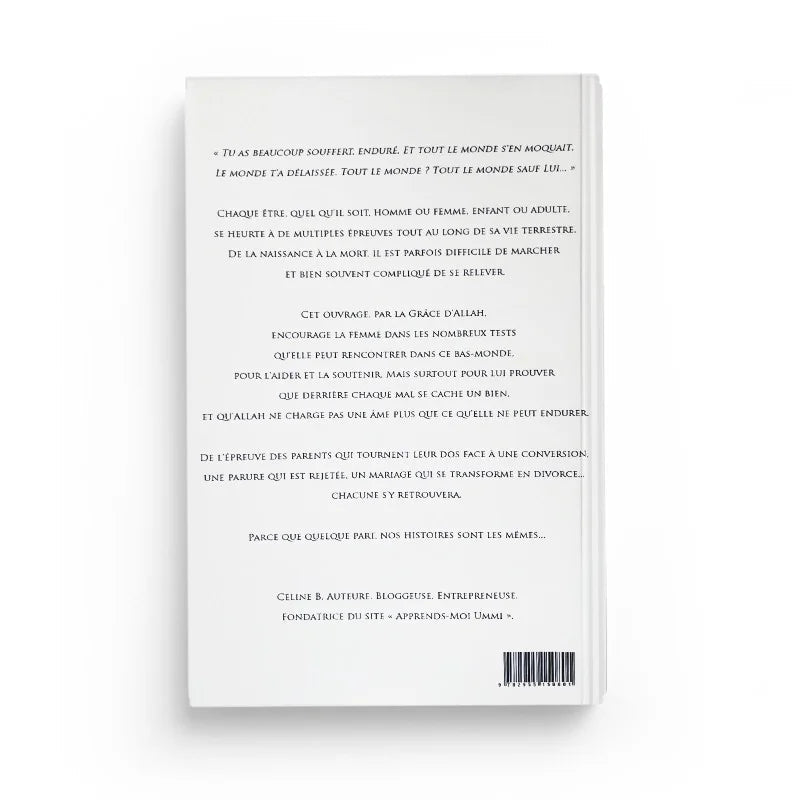 Ma soeur, ta vie, ton épreuve - Céline B - Éditions Nour AL FIL MAKTABA
