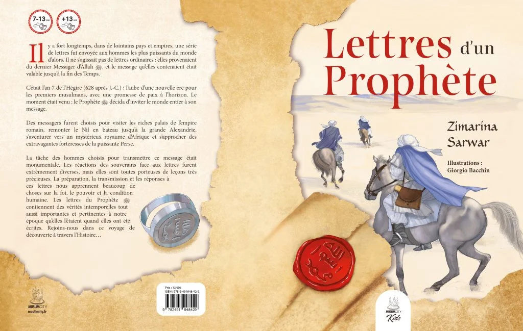Lettres d'un Prophète - Zimarina Sarwar - MuslimCity AL FIL MAKTABA