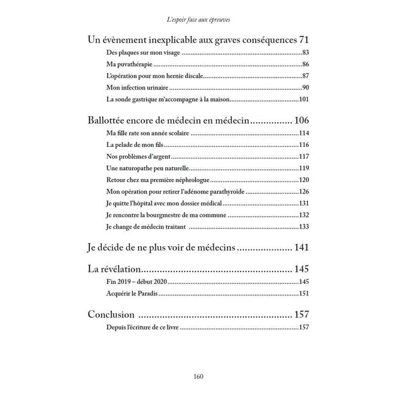 L’espoir face aux épreuves - Amel S. - al-Hadîth AL FIL MAKTABA