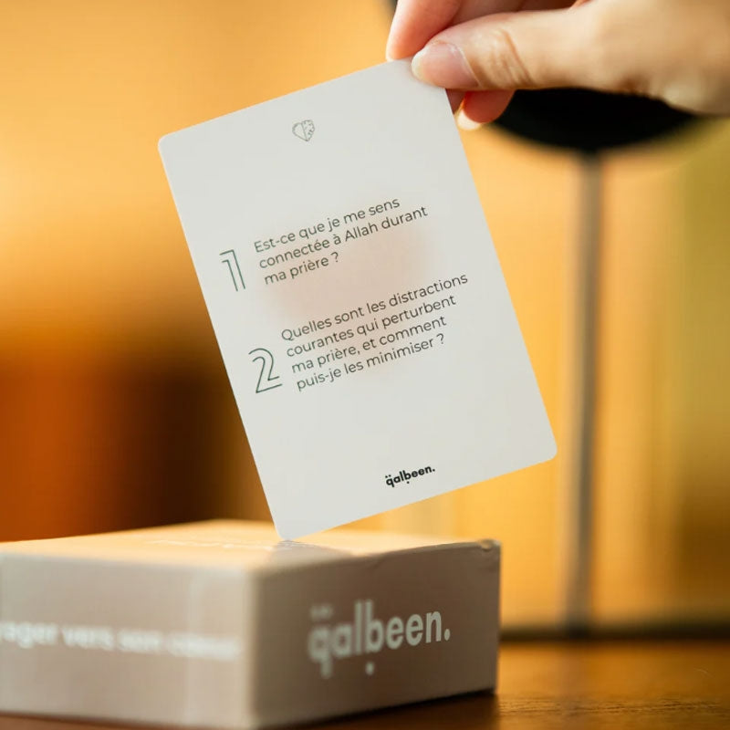Jeu de cartes Nafsi : Introspection personelle - Édition Qalbeen AL FIL MAKTABA