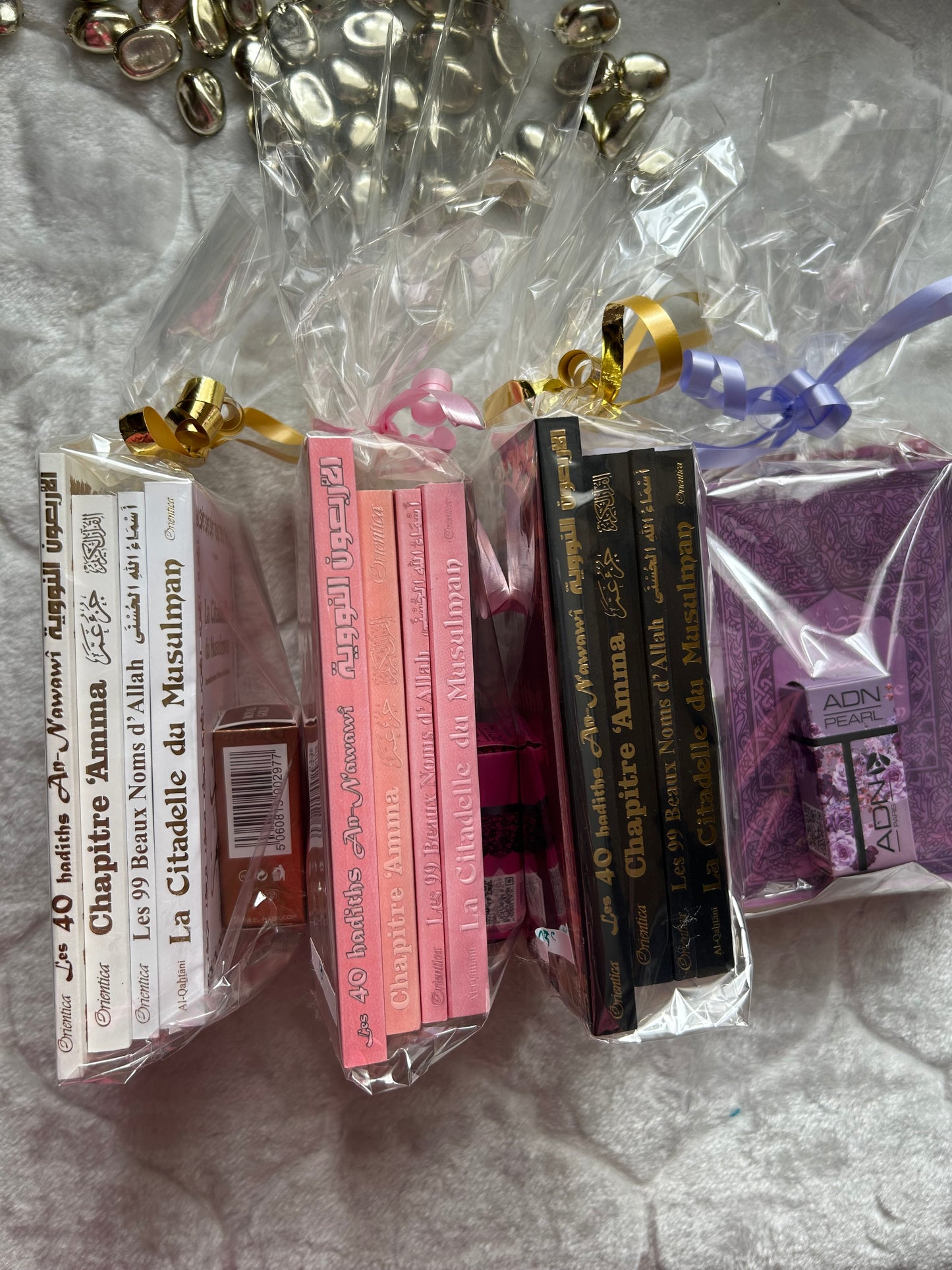 Box à offrir ( petits livre et musc )