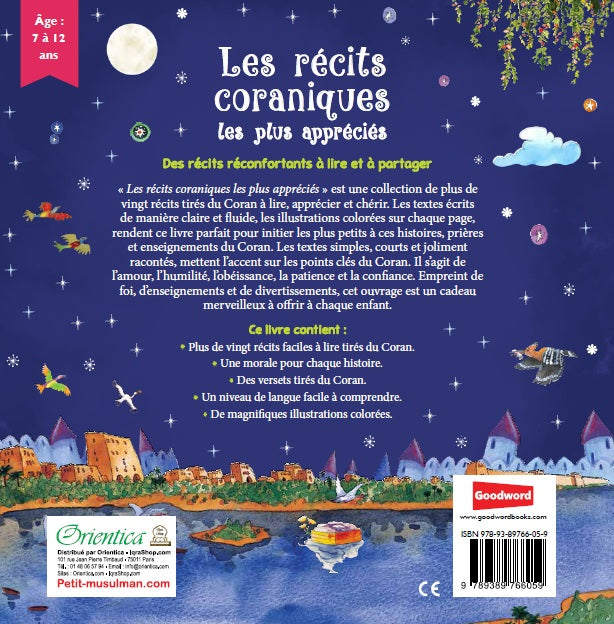Les récits coraniques les plus appréciés (Livre pour enfant musulman 7-12 ans)
