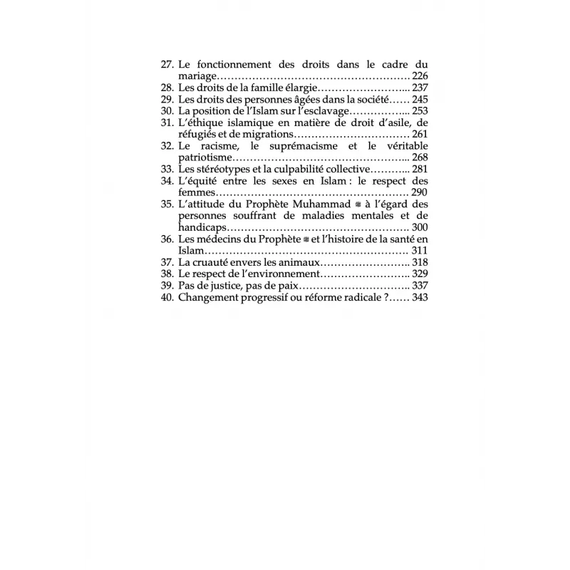 40 hadiths sur la justice - Omar Suleiman - MuslimCity