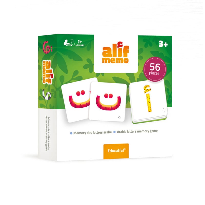 Alif mémo lettres arabes - Educatfal AL FIL MAKTABA