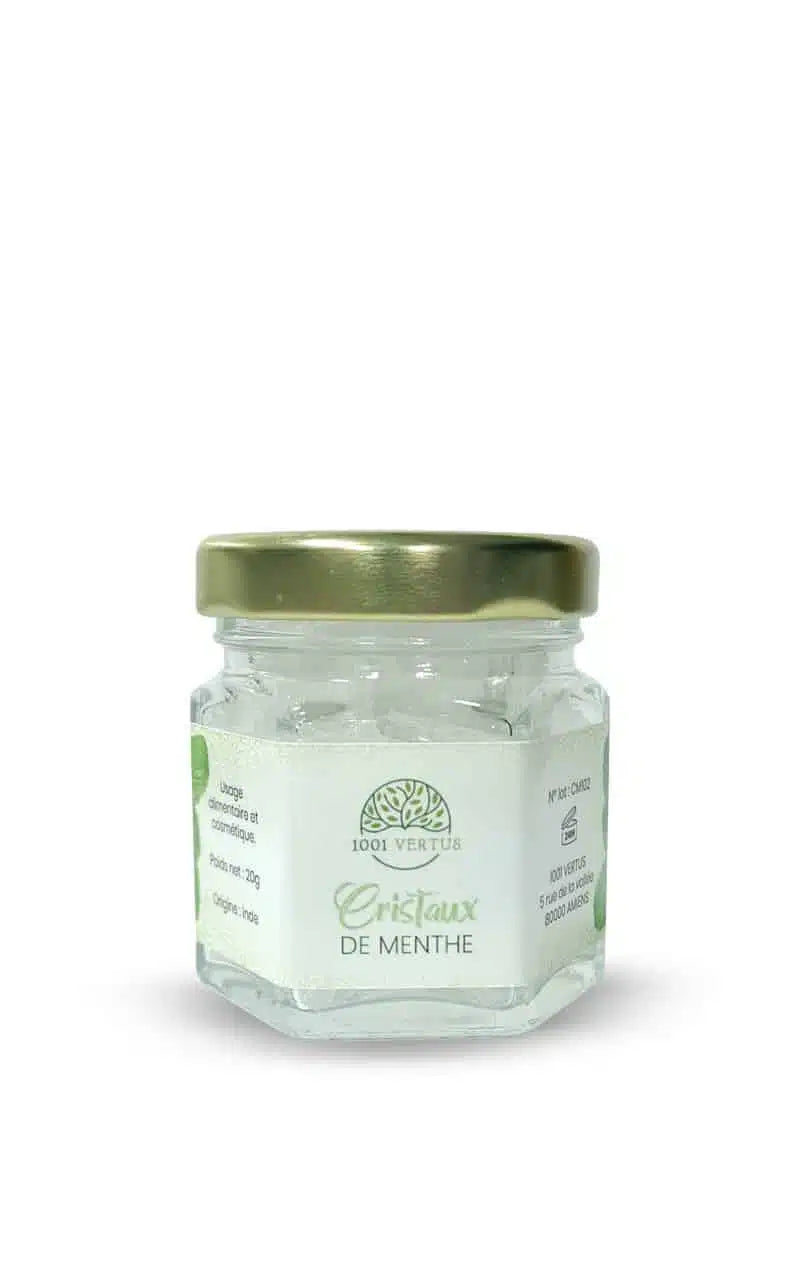 Cristaux de menthe (ou menthol) AL FIL MAKTABA