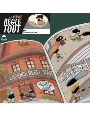 Agence règle tout, dans le noir - Tome 5 - BDouin - Muslim Show Al Fil Maktaba