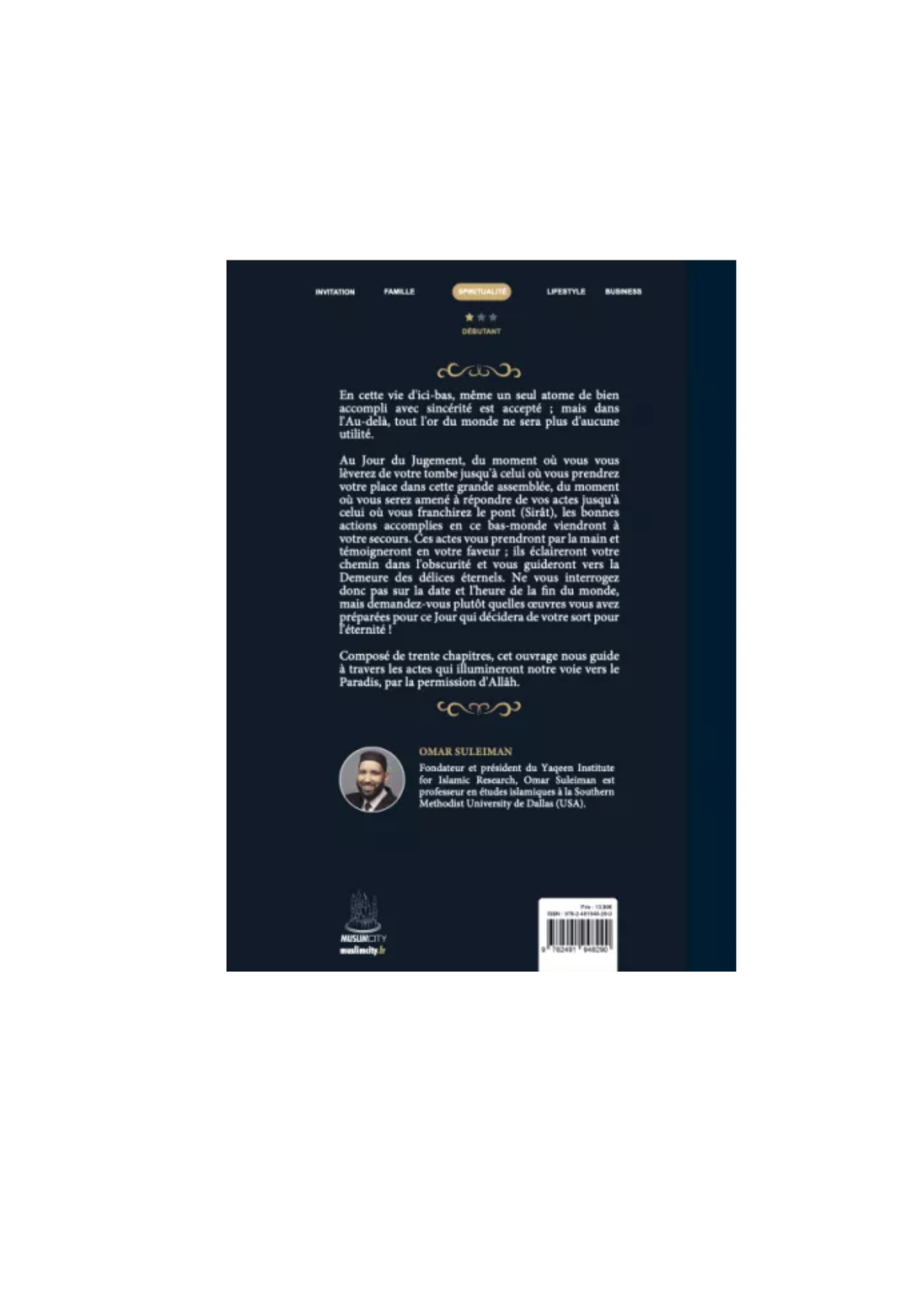 Le Jour du Jugement : 30 actes qui illumineront votre chemin - Omar Suleiman - MuslimCity
