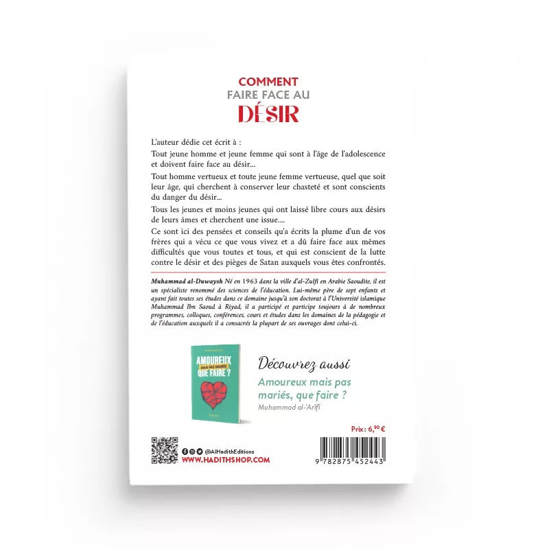 Comment faire face au désir ? - Muhammad al-duwaysh - al-hadîth