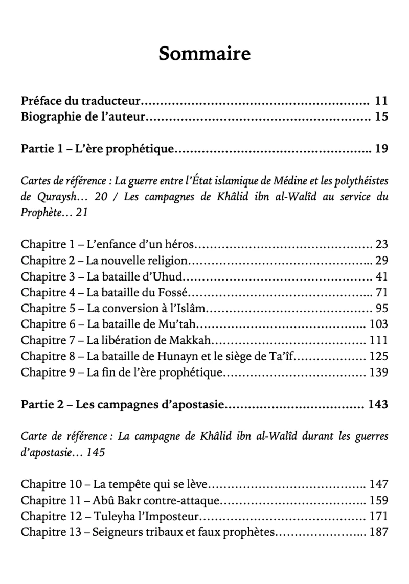 Khâlid ibn al-Walîd – La biographie - Ribat AL FIL MAKTABA