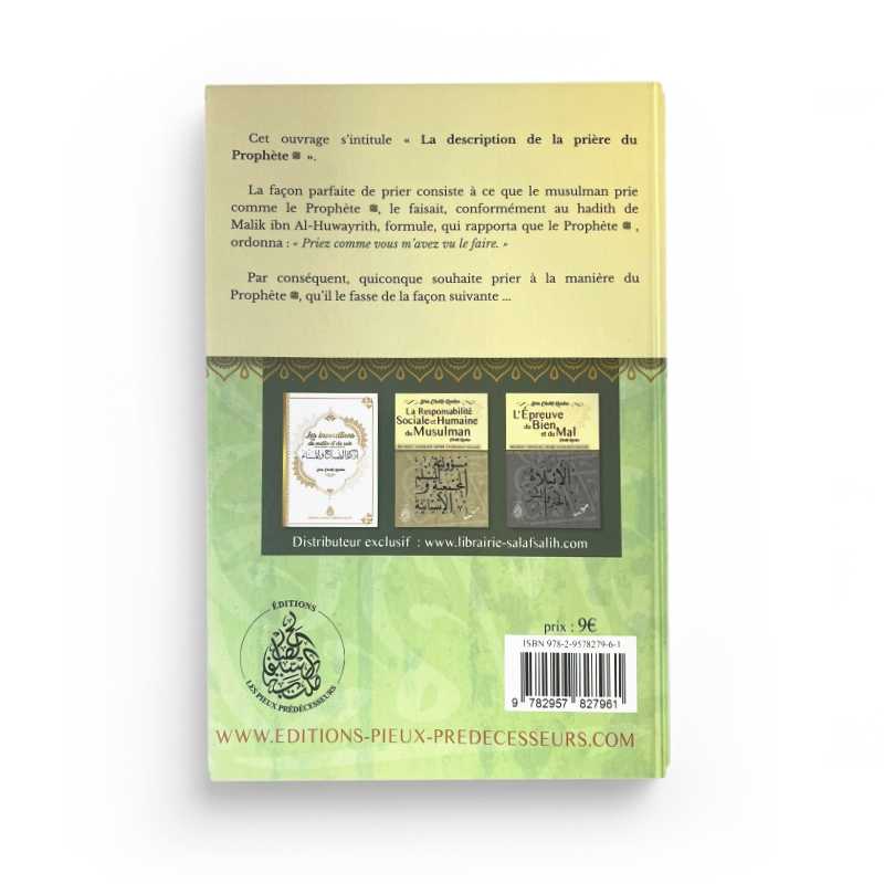 La description de la prière du Prophète Cheikh Raslan- Éditions Pieux Prédécesseurs