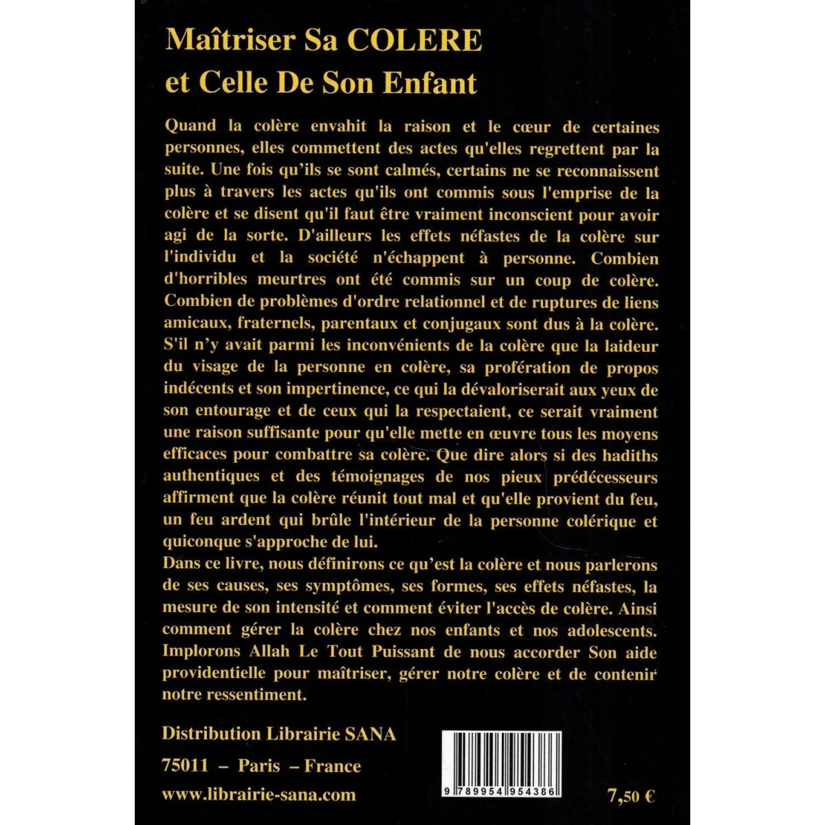 Maîtriser sa colère et celle de son enfant - Adil Athi AbdAllah - Al Madina AL FIL MAKTABA
