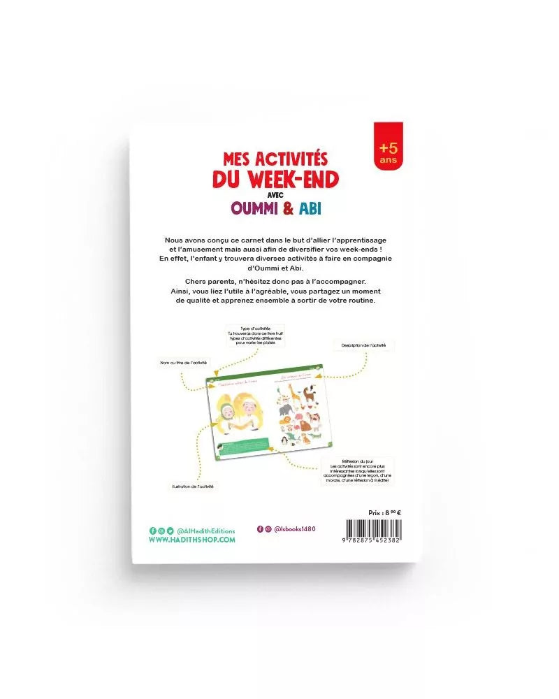 Mes activités du week-end avec Oummi & Abi - al Hadith