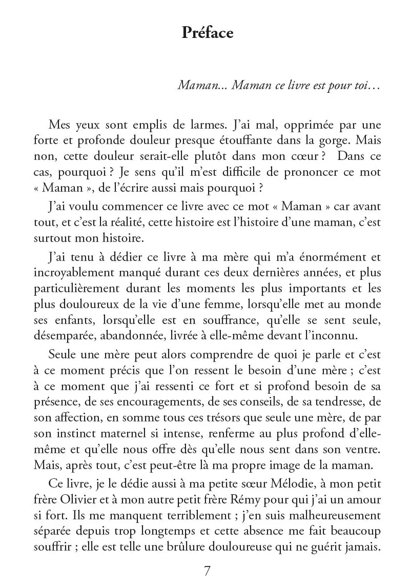 Mon coeur a pleuré vos absences - Dorothée Jouwayriya Finet - Oumilune AL FIL MAKTABA