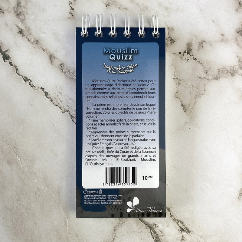 Mouslim Quizz Pocket : Questions-Réponses sur la Prière