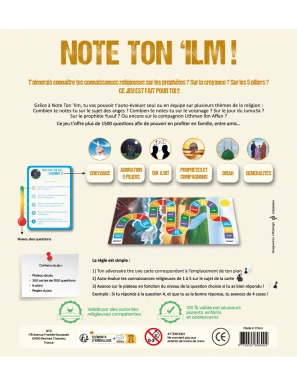 Note ton 'ilm - jeu de société