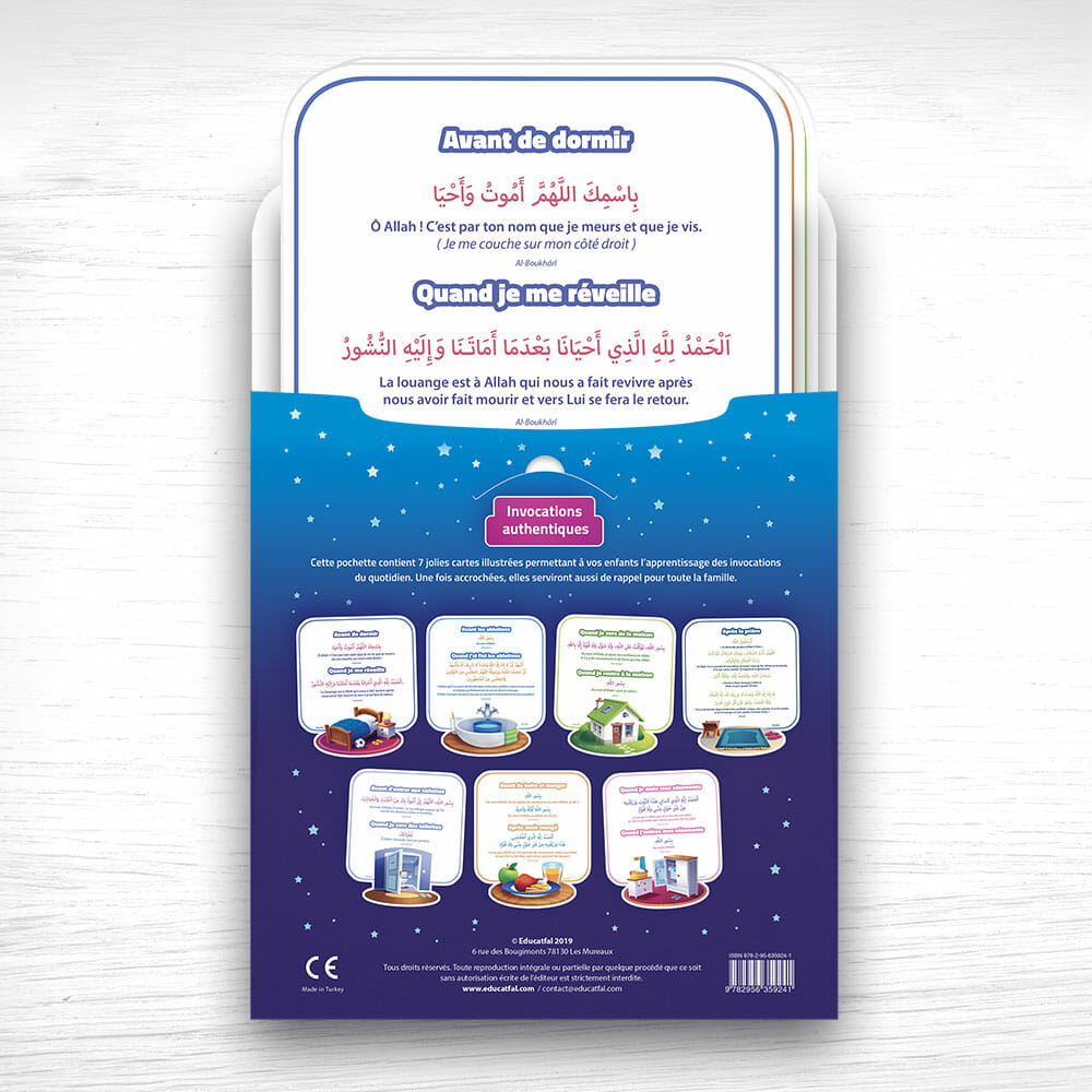 Mes premières Invocations - 7 cartes à accrocher - Educatfal