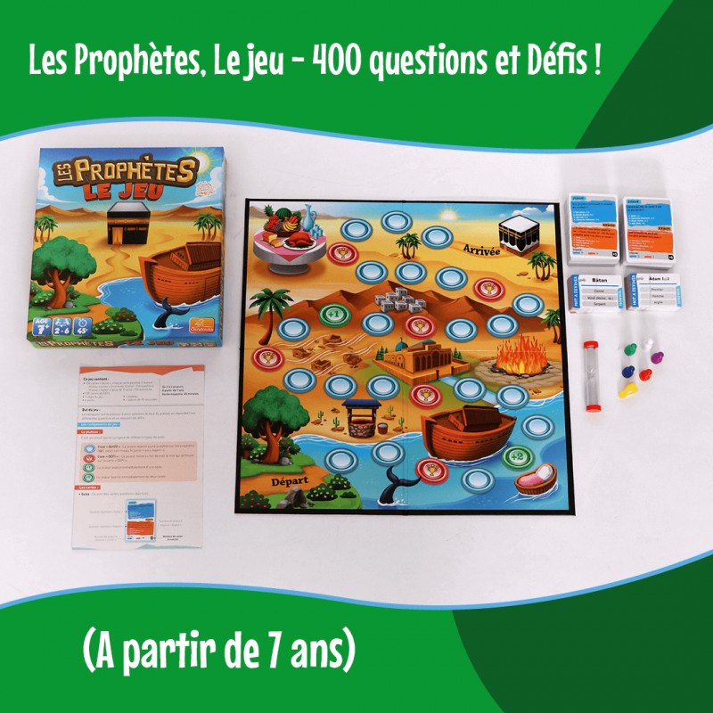 Les Prophètes, Le jeu - 400 questions et Défis ! (A partir de 7 ans)