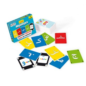 Jeu de cartes « Abjadiyya » - Apprendre l'alphabet arabe en s'amusant - Osratouna AL FIL MAKTABA