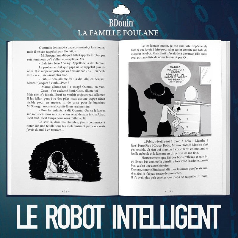 La Famille Foulane (Tome 1) - Le Robot Intelligent - BDouin AL FIL MAKTABA
