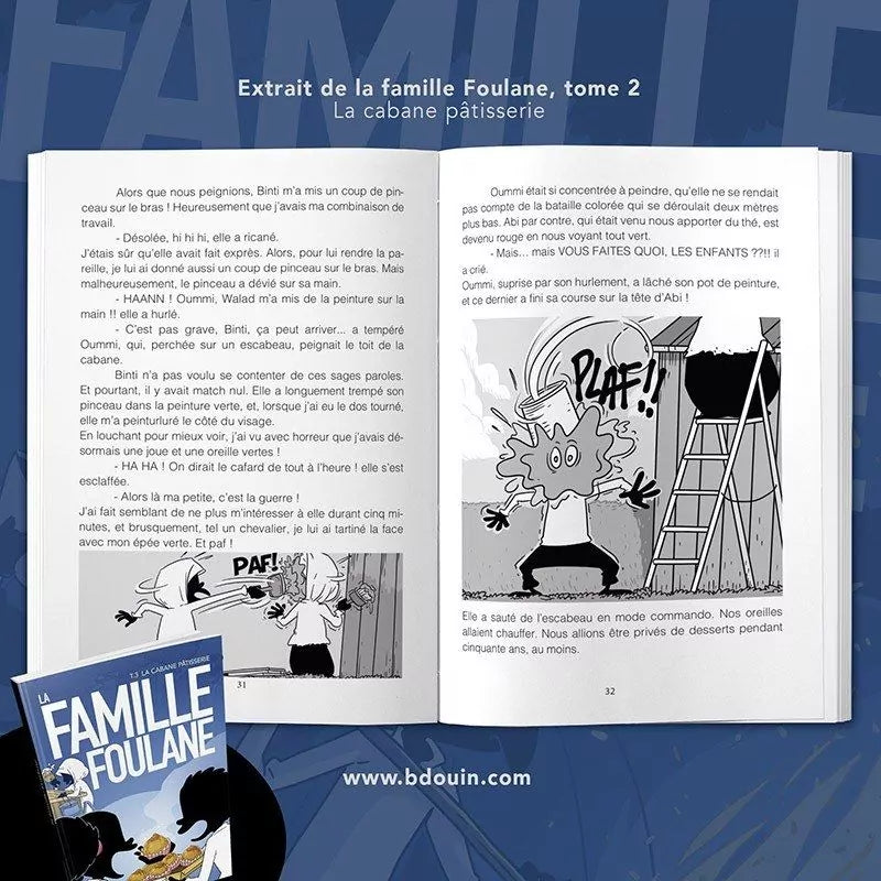 La Famille Foulane (Tome 3) - La Cabane Pâtisserie - BDouin