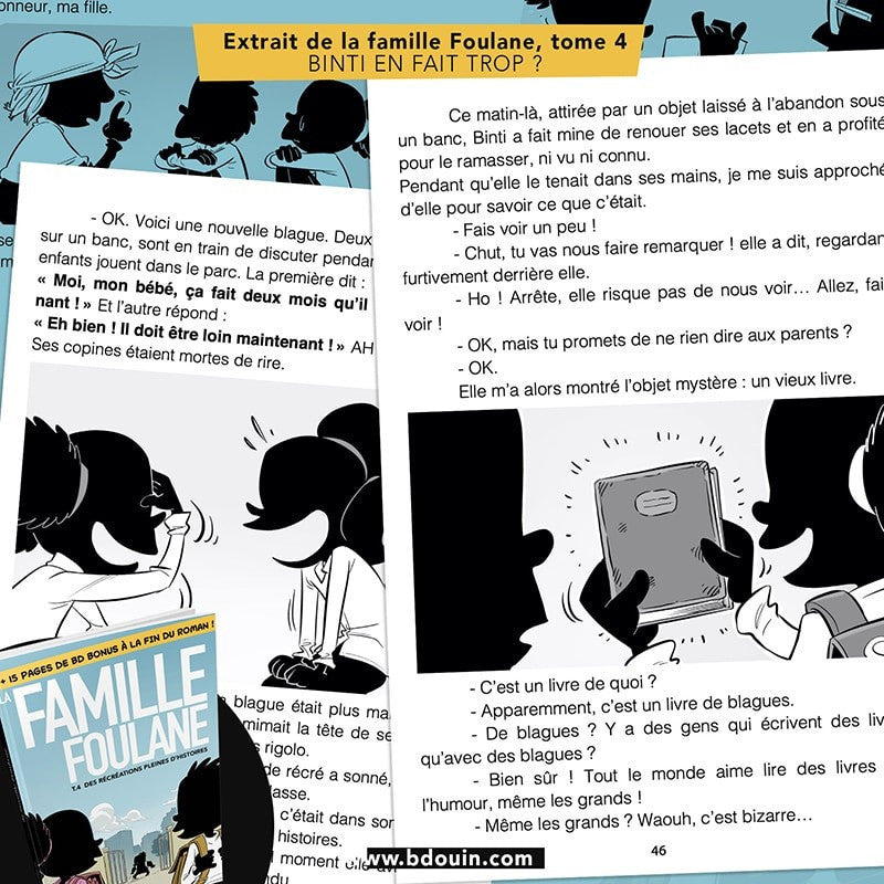La Famille Foulane (Tome 4) - Des récréations pleines d'histoires - BDouin
