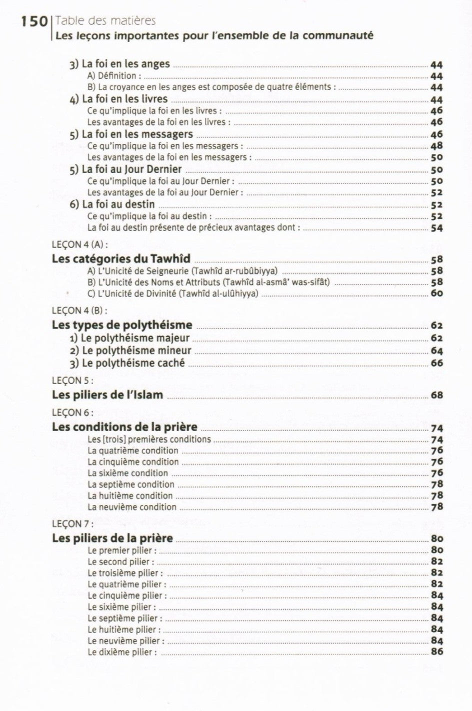 Commentaire du livre les leçons importantes - Cheikh Ibn Bâz - Dar Al Muslim