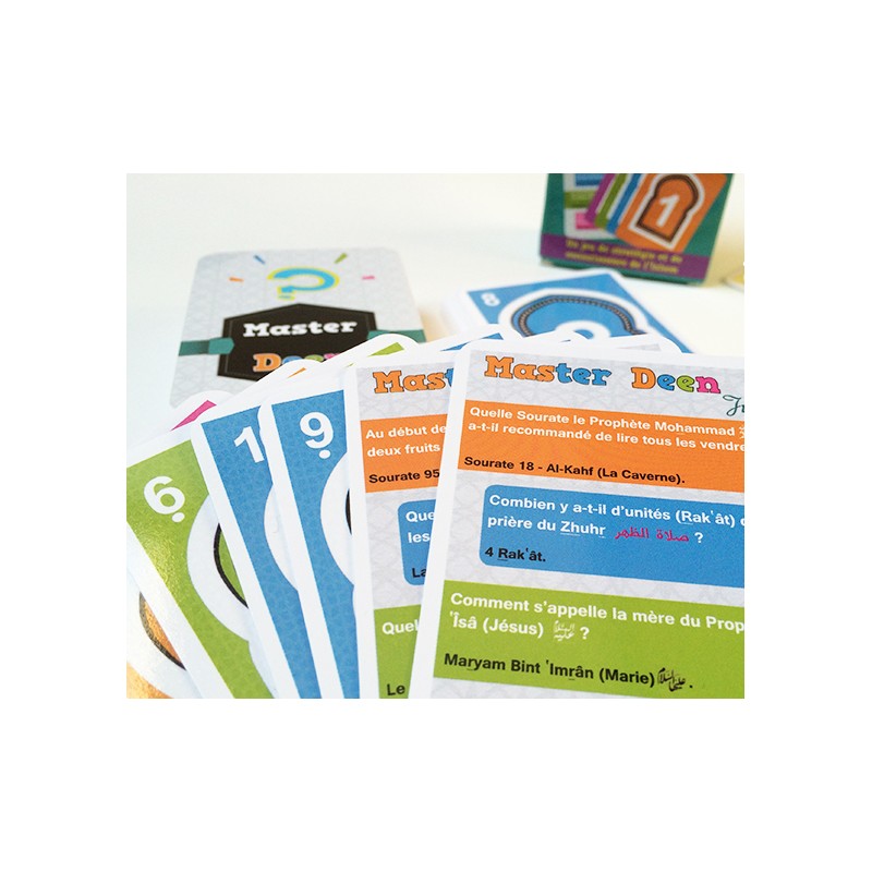 Jeu de cartes Master Deen 1 - Version Junior AL FIL MAKTABA