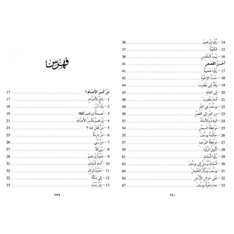 Qissasou nabiyine - la vie des Prophètes - La Madrassah