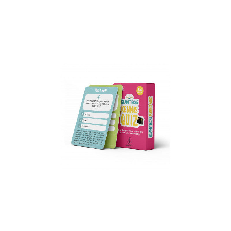 Collection quiz connaissance sur l'Islam - 54 Cartes - Hadieth Benelux