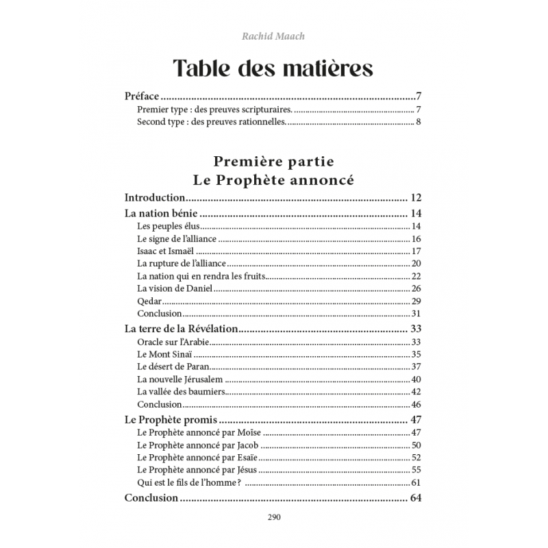 Muhammad est le prophète de Dieu : 100 preuves irréfutables - Rachid Maach - al Hadith Al Fil Maktaba