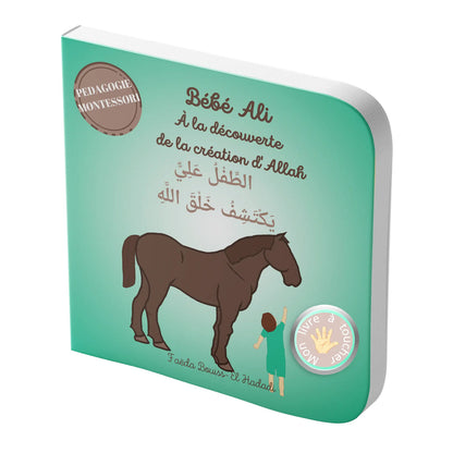 Bébé Ali à la découverte de la création d'Allah (livre sensoriel) - Pédagogie Montéssori - Tome 8 AL FIL MAKTABA