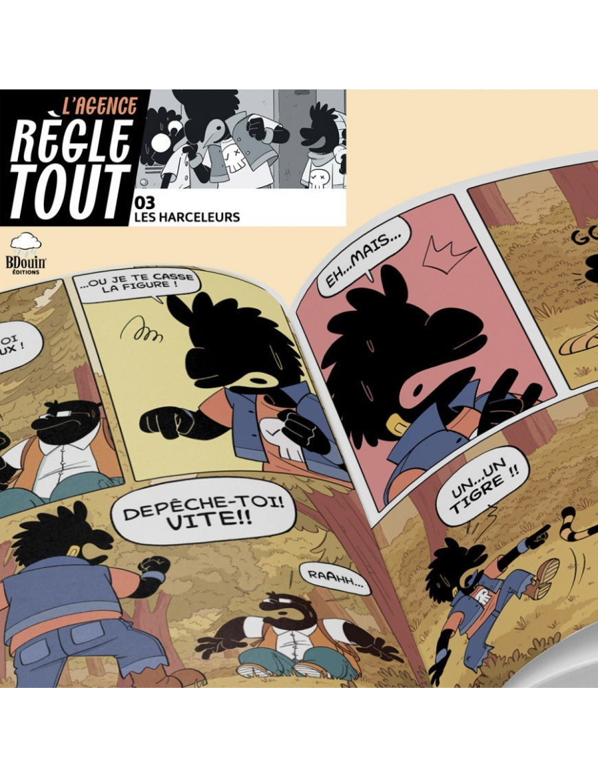 Agence règle tout, les harceleurs - Tome 3 - BDouin - Muslim Show Al Fil Maktaba