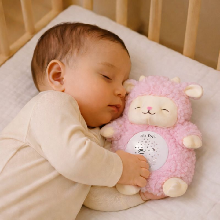 Doudou Kabchi Coranique Veilleuse bébé - Détecteur de Pleurs - Rose Al Fil Maktaba