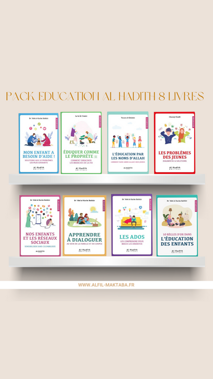 Pack : éducation (8 livres) - éditions al-Hadith
