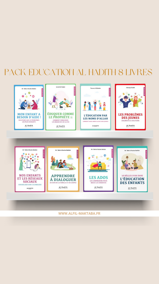 Pack : éducation (8 livres) - éditions al-Hadith