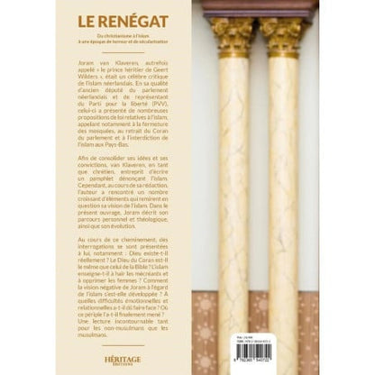 Le renégat - Joram van Klaveren : du christianisme à l’islam à une époque de terreur et de sécularisation - Héritage Al Fil Maktaba
