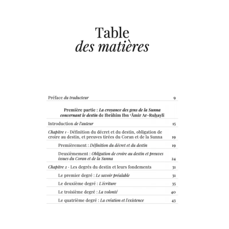 Mon destin - Al Imam Al Fil Maktaba