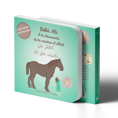 Bébé Ali à la découverte de la création d'Allah (livre sensoriel) - Pédagogie Montéssori - Tome 8 AL FIL MAKTABA
