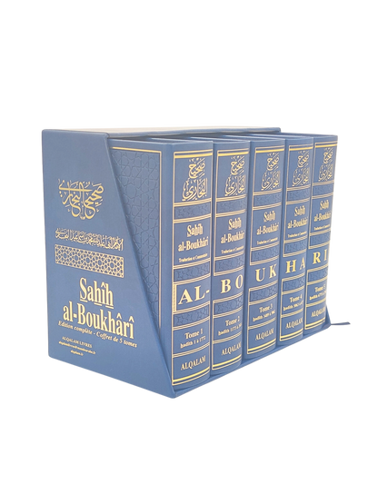 Sahih Al-Boukhari 5 Tomes Arabe Français