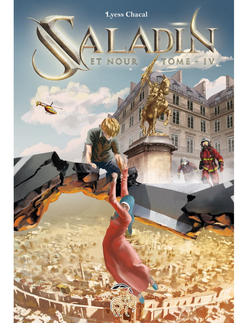 Nour et Saladin - Les labyrinthes du Temps - Tome 4 - Lyess Chacal - Oryms AL FIL MAKTABA