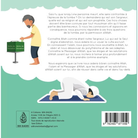 Les trois fondements pour les enfants - Arnida Sharah Auli - Ibn Badis Al Fil Maktaba