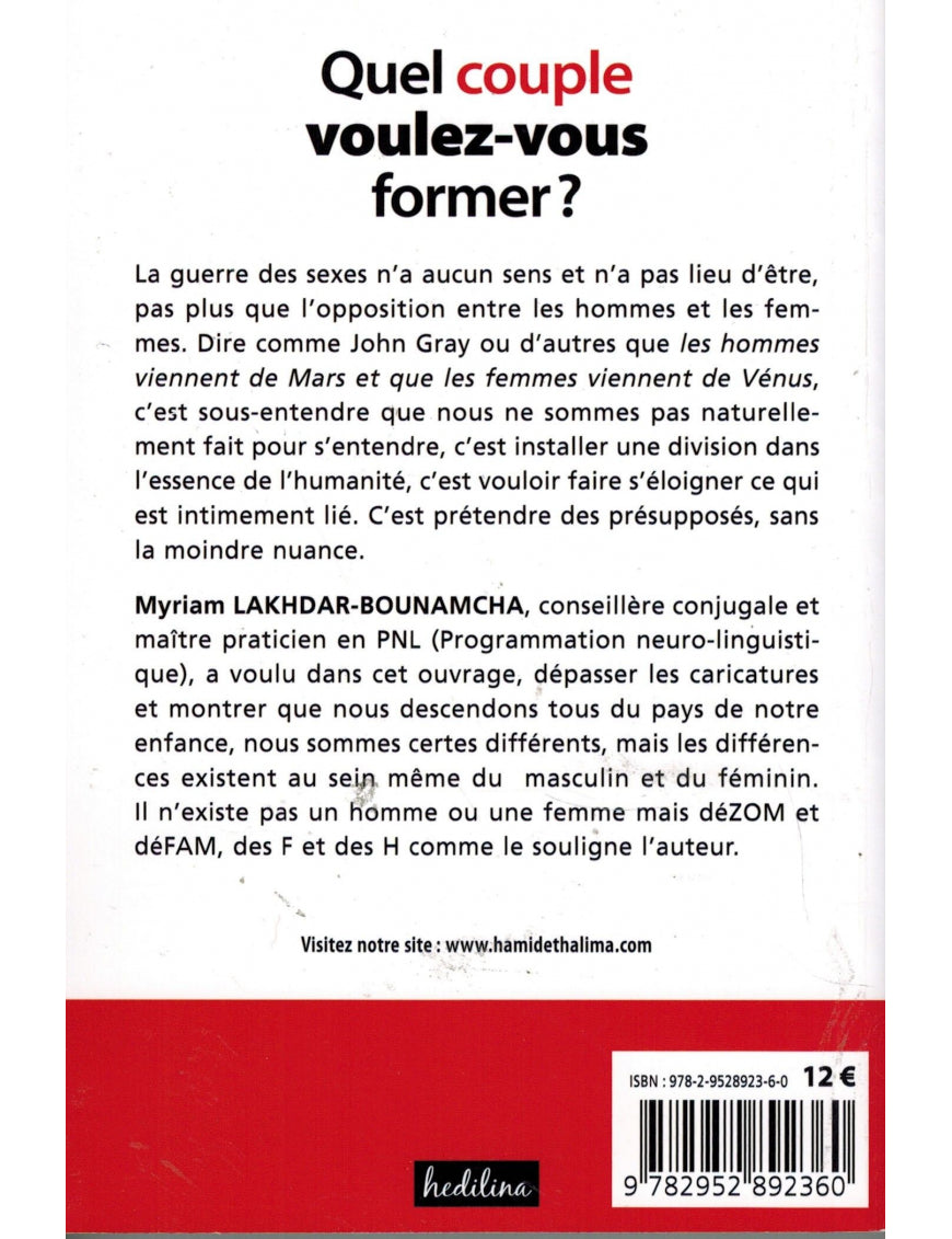 Quel couple voulez-vous former ? Myriam Lakhdar Bounamcha Al Fil Maktaba
