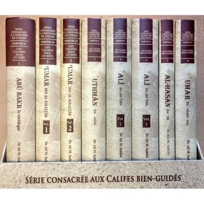 Les Califes bien guidés (Coffret de 8 livres) – Dr Ali M. Sallâbi – Éditions IIPH Al Fil Maktaba