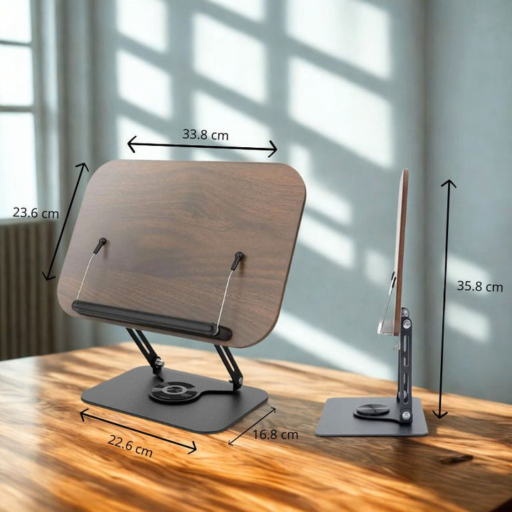 Porte Coran Réglable 360° Avec Support Pages Al Fil Maktaba