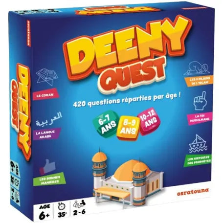 DEENY QUEST 420 questions réparties par âge! Osratouna AL FIL MAKTABA