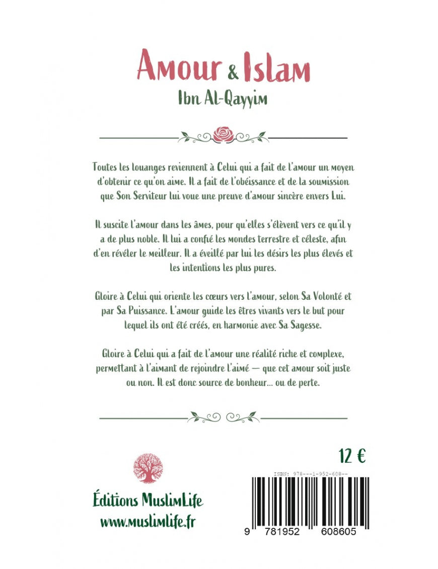 Amour & Islam - Ibn Al-Qayyim - MuslimLife Al Fil Maktaba