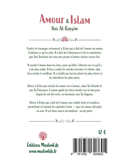 Amour & Islam - Ibn Al-Qayyim - MuslimLife Al Fil Maktaba